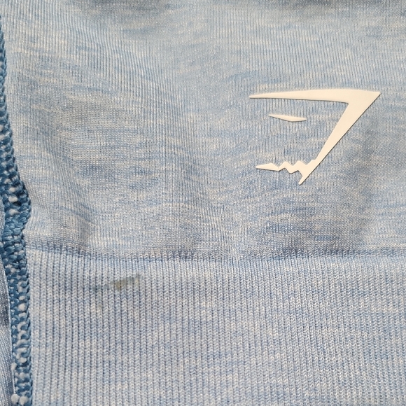 Gymshark Adapt Ombre Seamless Leggings in Light Blue Marl/Blue Size Medium - Picture 11 of 11